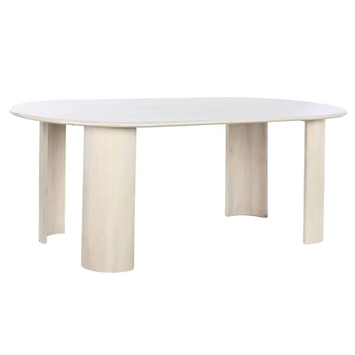 Table de salle a manger dkd home decor blanc bois de manguier 200 x 100 x 76 cm_5356. Bienvenue sur DIAYTAR COTE D'IVOIRE - Où Chaque Produit a son Charme. Explorez notre sélection minutieuse et trouvez des articles qui vous séduisent et vous inspirent.