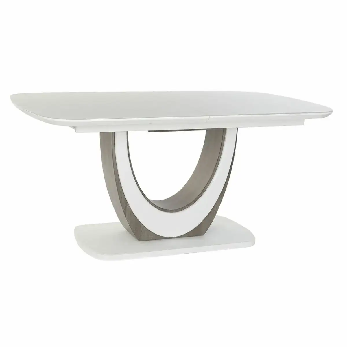 Table de salle a manger dkd home decor blanc marron bois verre bois mdf 160 x 90 x 76 cm_9630. DIAYTAR COTE D'IVOIRE - Là où Choisir est un Acte d'Amour pour la Culture Côte d'Ivoireaise. Explorez notre gamme et choisissez des produits qui célèbrent la richesse de notre patrimoine.
