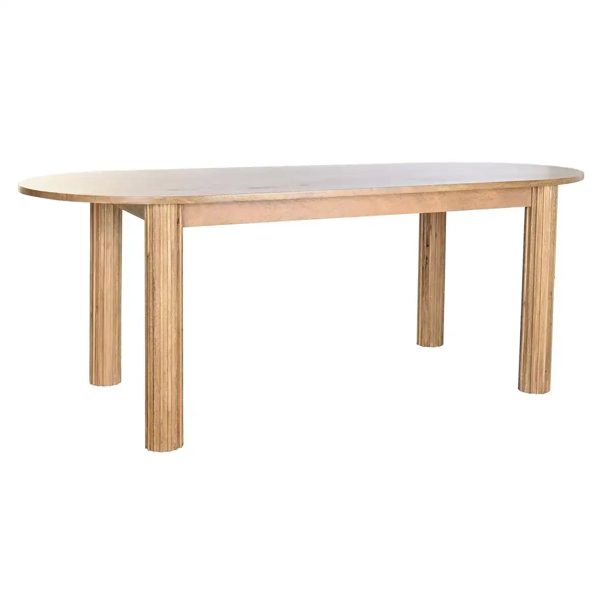 Table de salle a manger dkd home decor naturel bois de manguier 200 x 90 x 76 cm_6088. DIAYTAR COTE D'IVOIRE - Où Choisir est un Acte d'Amour pour le Côte d'Ivoire. Explorez notre boutique en ligne et choisissez des articles qui célèbrent la culture et l'artisanat du pays.