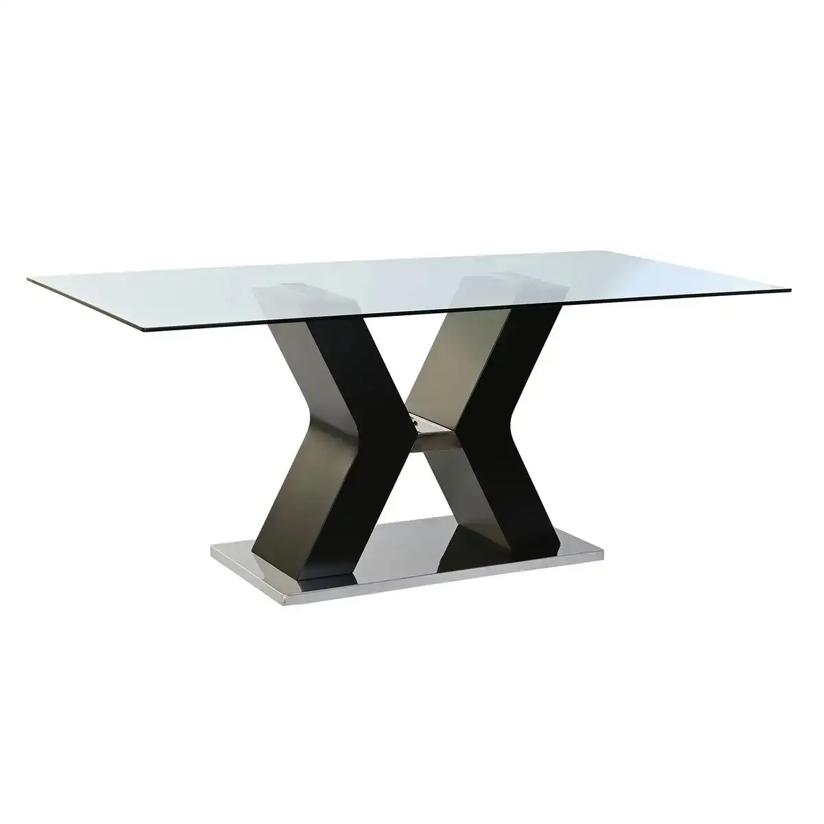 Table de salle a manger dkd home decor noir bois verre trempe bois mdf 180 x 90 x 76 cm_5176. DIAYTAR COTE D'IVOIRE - Là où la Qualité est Non Négociable. Parcourez notre boutique en ligne pour découvrir des produits qui incarnent le raffinement et l'excellence du Côte d'Ivoire.
