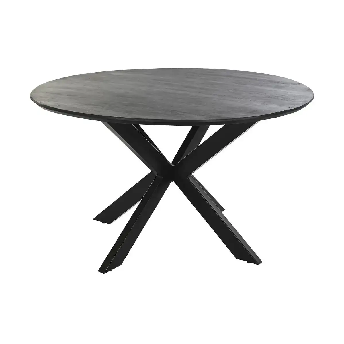 Table de salle a manger dkd home decor noir metal bois de manguier 130 x 130 x 76 cm_4530. Bienvenue chez DIAYTAR COTE D'IVOIRE - Où le Shopping Devient un Plaisir. Découvrez notre boutique en ligne et trouvez des trésors qui égaieront chaque jour de votre vie.