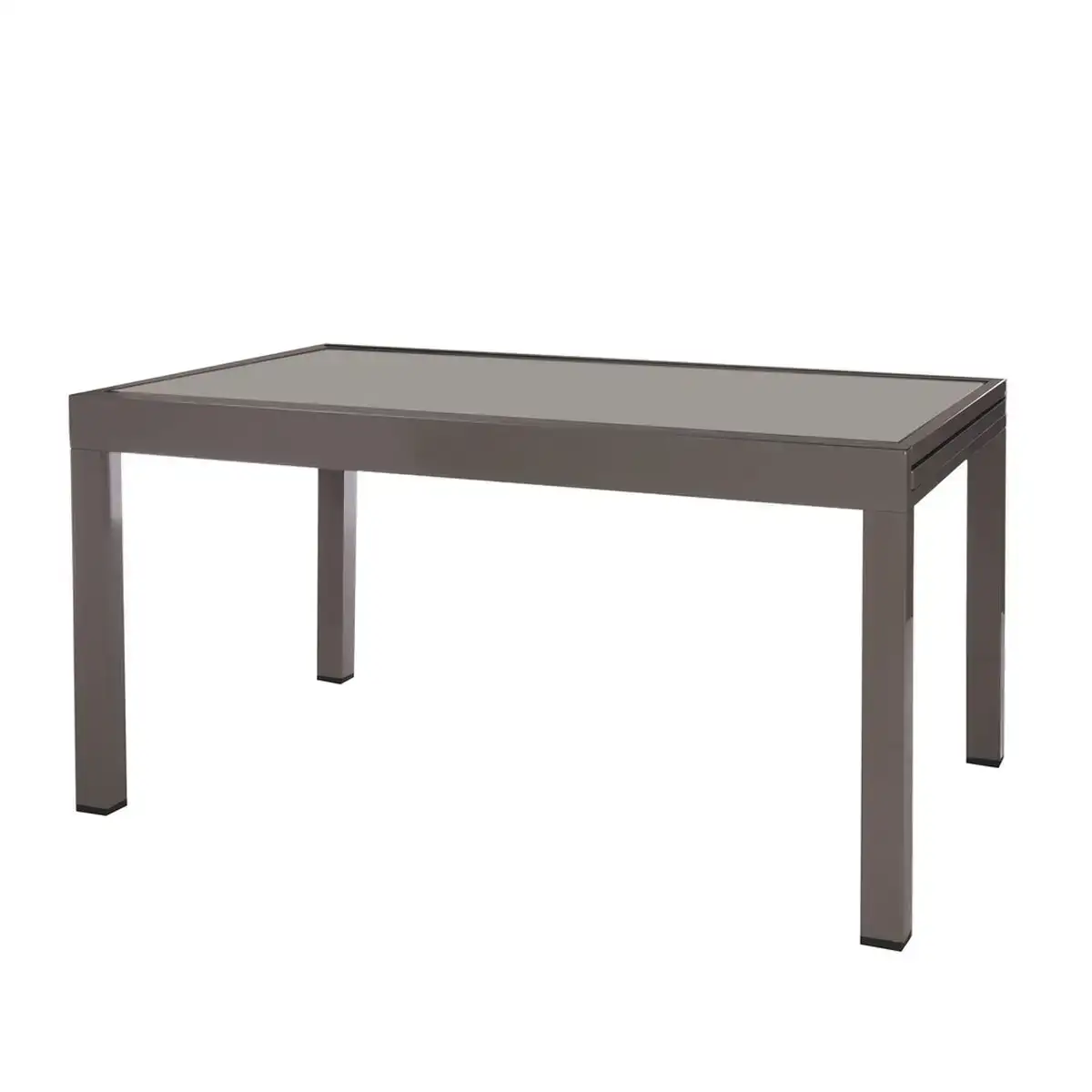Table de salle a manger stella aluminium verre trempe 135 x 90 x 74 cm_9365. DIAYTAR COTE D'IVOIRE - Là où Choisir est un Acte d'Amour pour la Culture Côte d'Ivoireaise. Explorez notre gamme et choisissez des produits qui célèbrent la richesse de notre patrimoine.