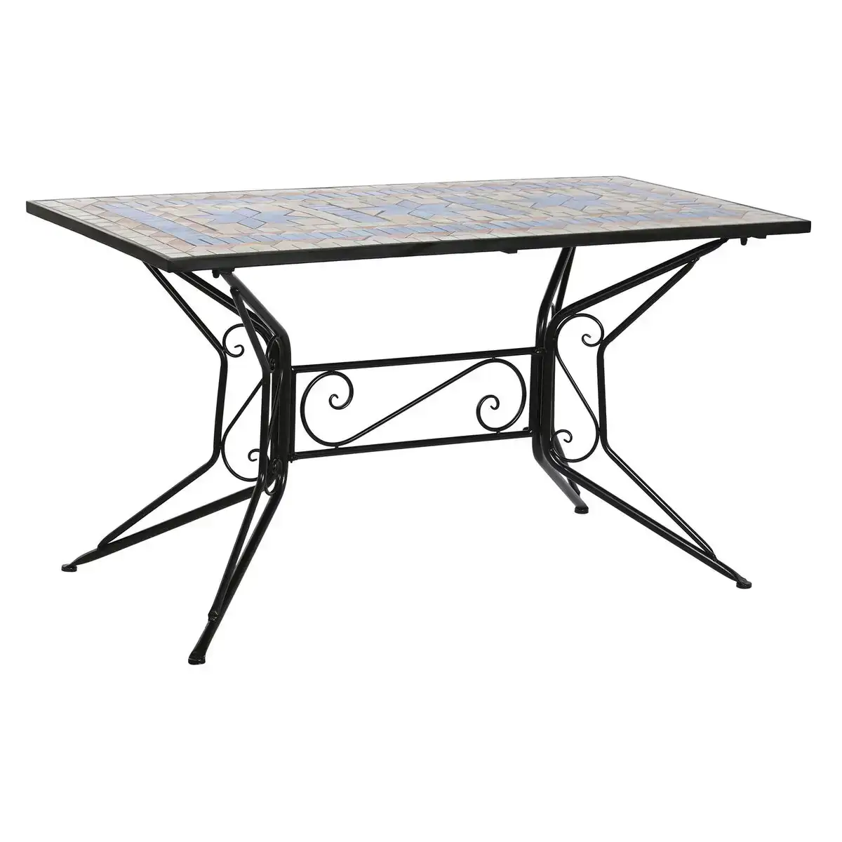 Table dkd home decor exterieur vert ceramique forge 140 x 70 x 75 5 cm _1592. DIAYTAR COTE D'IVOIRE - Là où Chaque Achat a du Sens. Explorez notre gamme et choisissez des produits qui racontent une histoire, du traditionnel au contemporain.