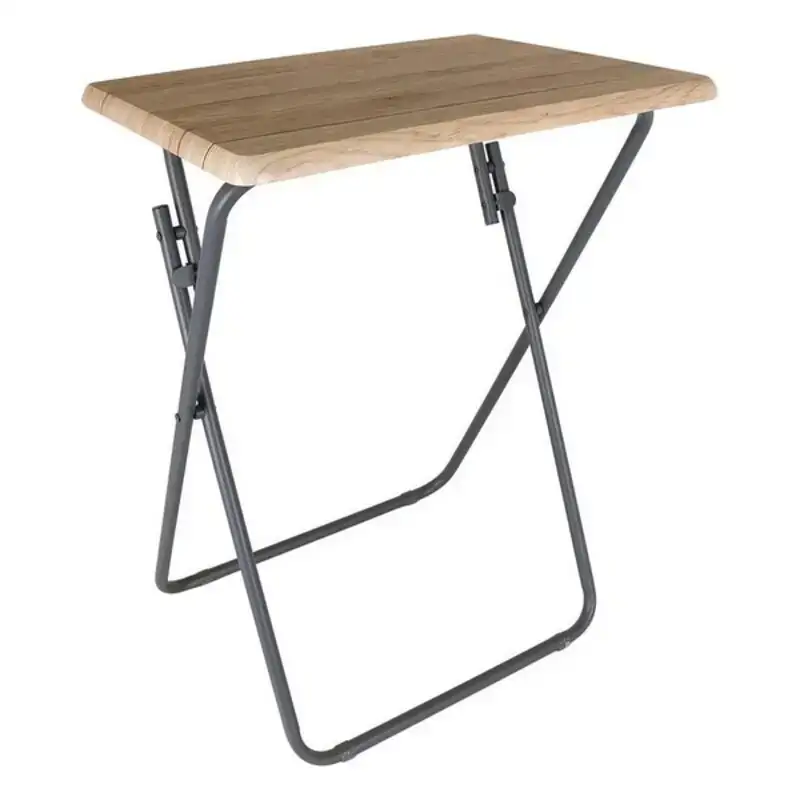 Table piable confortime bois 48 x 38 x 66 cm _8665. DIAYTAR COTE D'IVOIRE - Là où Choisir est un Acte d'Amour pour le Côte d'Ivoire. Explorez notre gamme et choisissez des produits qui célèbrent la culture et l'artisanat du pays.