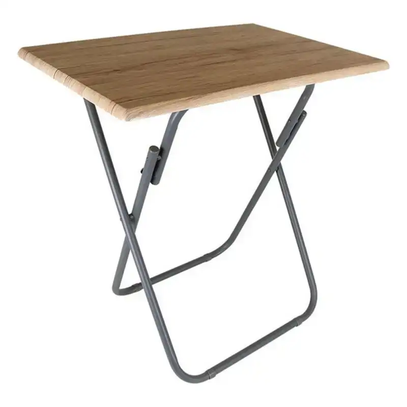 Table piable confortime bois 73 x 52 x 75 cm _8584. Bienvenue chez DIAYTAR COTE D'IVOIRE - Où Chaque Achat est un Geste d'Amour. Découvrez notre sélection minutieuse et choisissez des articles qui témoignent de votre passion.