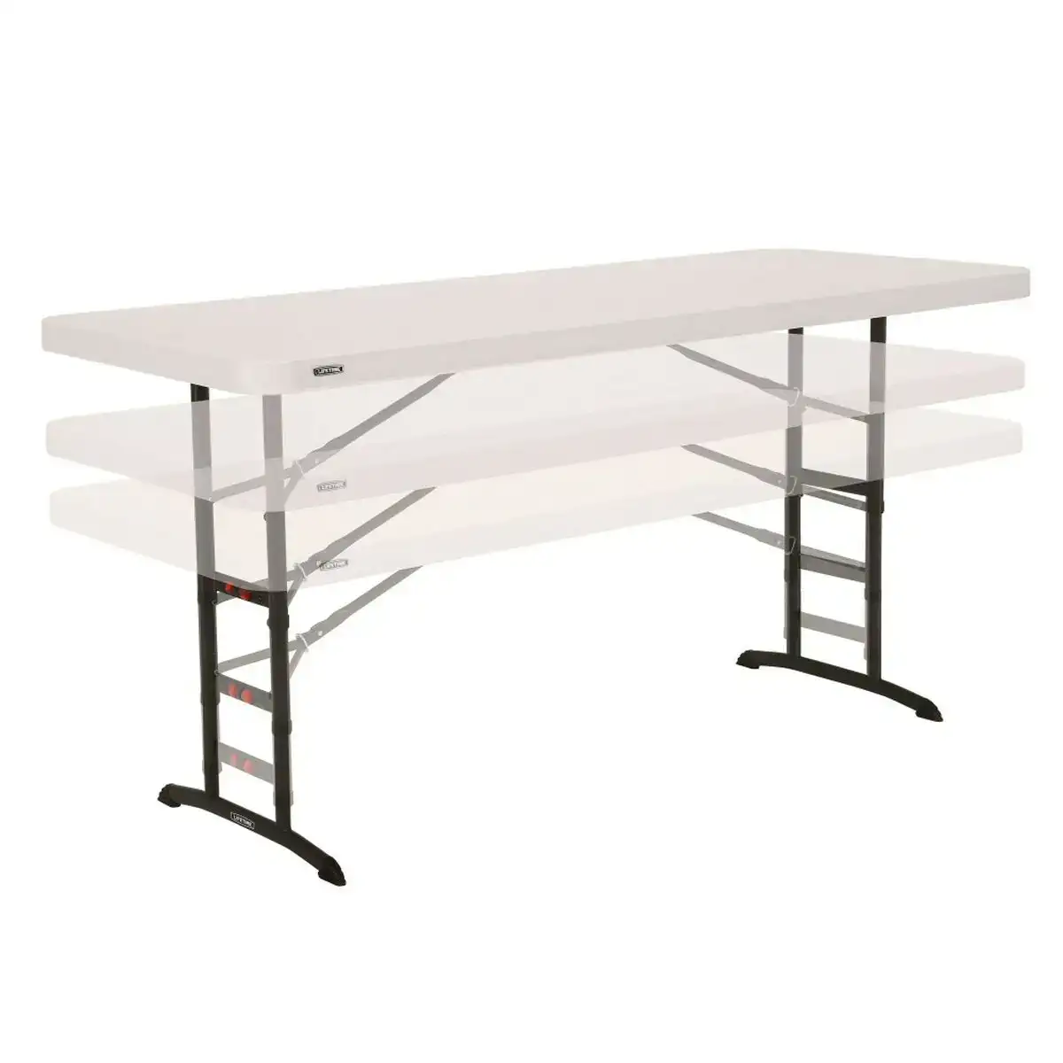 Table piable lifetime blanc 183 x 91 x 76 cm acier plastique_3318. DIAYTAR COTE D'IVOIRE - Où Chaque Sélection Vous Parle. Parcourez nos catégories et découvrez des produits qui reflètent vos passions et vos besoins, pour un shopping personnel et inspirant.