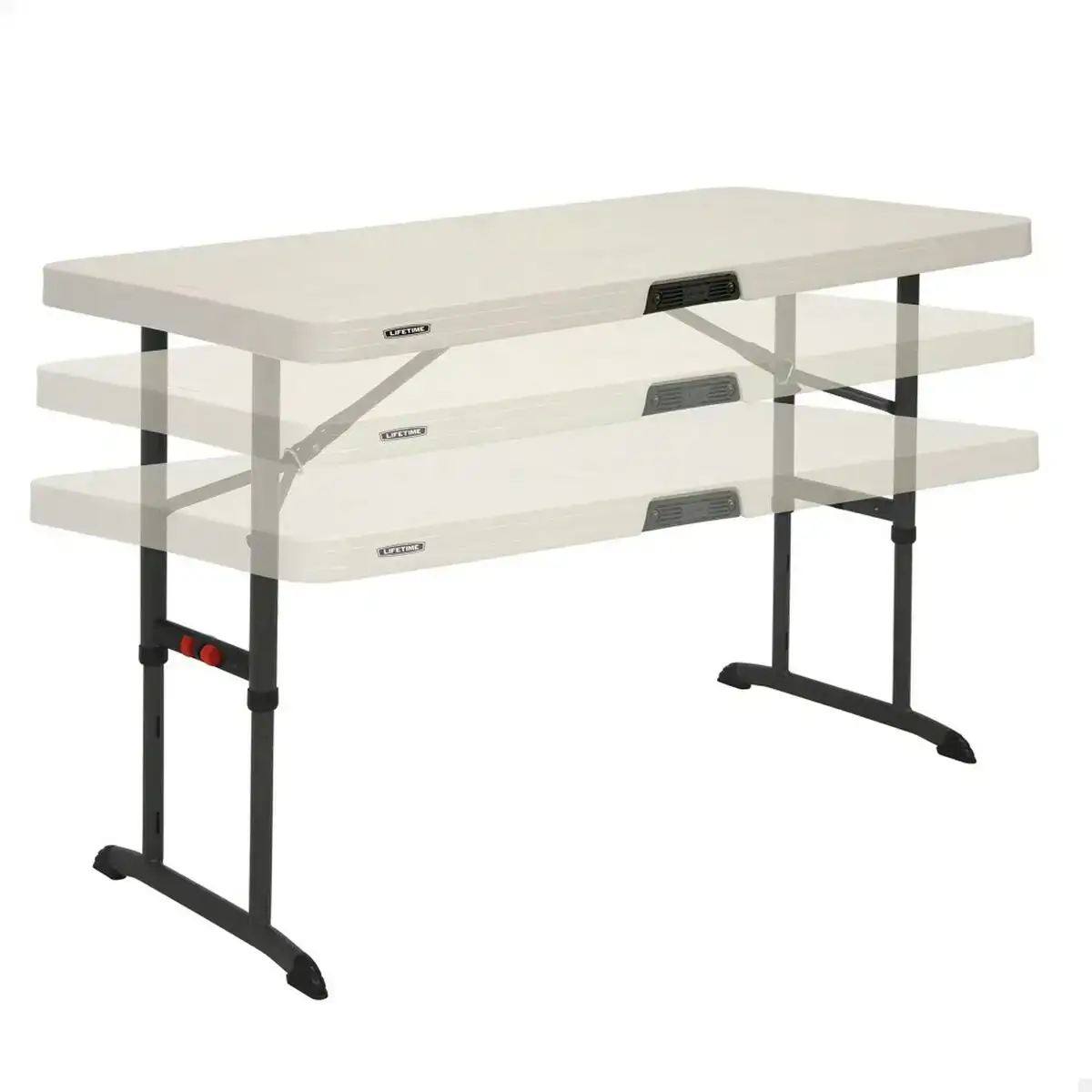 Table piable lifetime creme 122 x 86 x 61 cm acier plastique_1563. DIAYTAR COTE D'IVOIRE - Où Choisir est une Célébration. Découvrez notre sélection de produits qui représentent la diversité et la joie du Côte d'Ivoire, à chaque étape de votre vie.