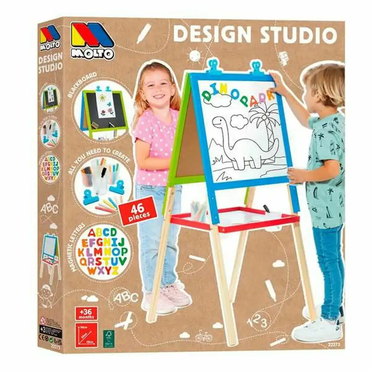 Tableau 2 en 1 molto 22273_3543. DIAYTAR COTE D'IVOIRE - Là où les Rêves de Shopping Deviennent Réalité. Naviguez à travers notre catalogue diversifié et choisissez parmi une variété d'articles qui feront de votre shopping une expérience inoubliable.