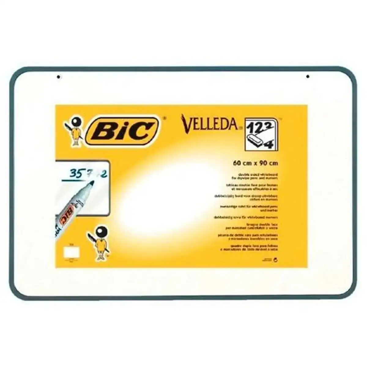 Tableau blanc bic velleda 60 x 90 cm_4120. DIAYTAR COTE D'IVOIRE - Votre Passage vers le Raffinement. Plongez dans notre univers de produits exquis et choisissez des articles qui ajoutent une touche de sophistication à votre vie.