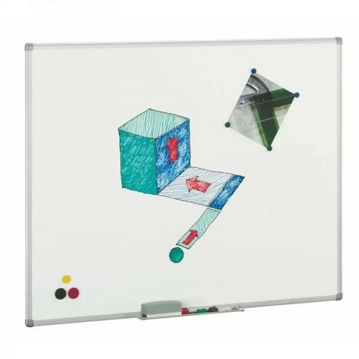 Tableau blanc faibo 122 x 150 cm magnetique_8961. DIAYTAR COTE D'IVOIRE - Votre Univers Shopping Éclectique. Explorez nos offres variées et découvrez des articles qui embrassent la diversité et la polyvalence de vos besoins.