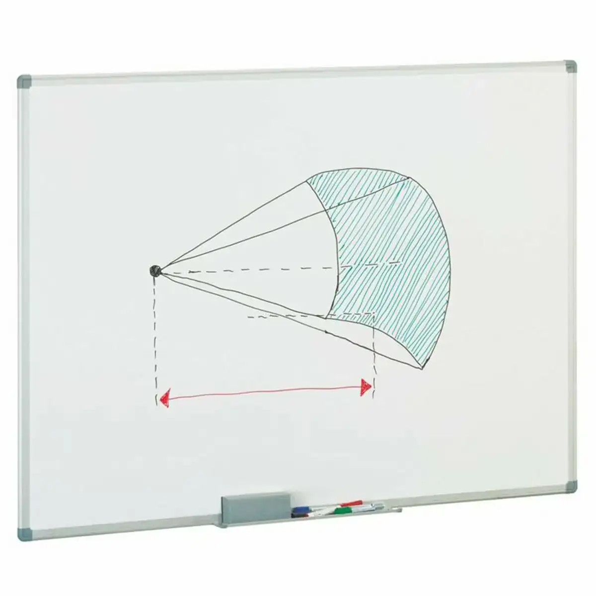 Tableau magnetique faibo melamine 100 x 150 cm aluminium blanc_2952. Entrez dans l'Univers de DIAYTAR COTE D'IVOIRE - Où le Shopping Devient une Découverte. Explorez nos rayons et dénichez des trésors qui illuminent votre quotidien.