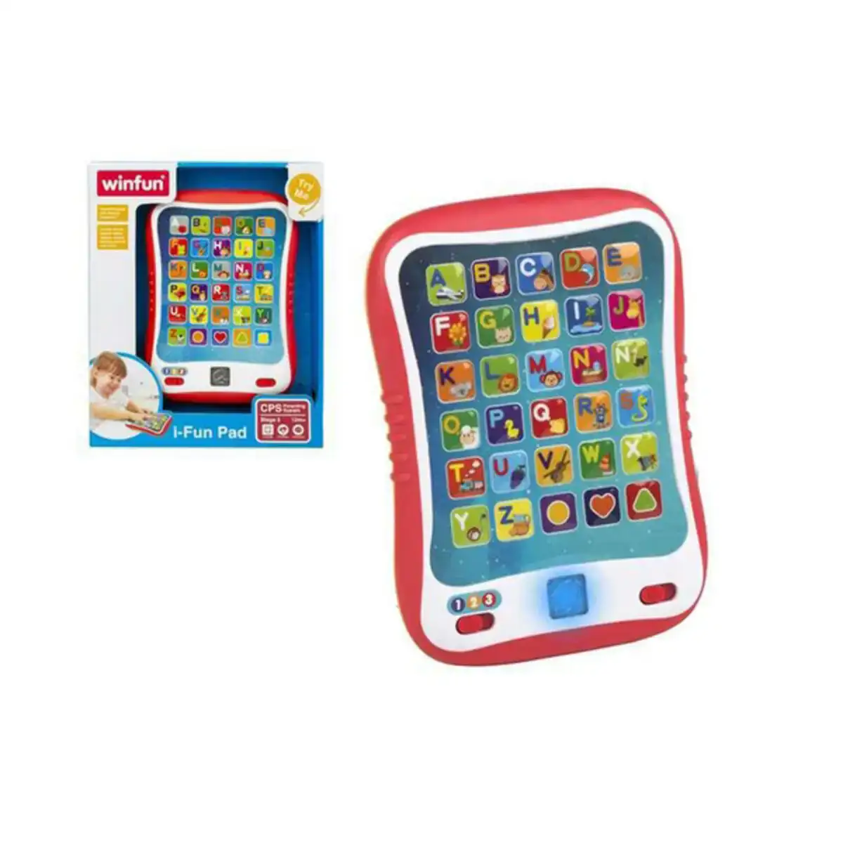 Tablette educative i fun pad winfun metal plastique es _1322. Entrez dans l'Univers de DIAYTAR COTE D'IVOIRE - Votre Destination de Shopping Complète. Découvrez des produits qui reflètent la diversité et la richesse culturelle du Côte d'Ivoire, le tout à portée de clic.