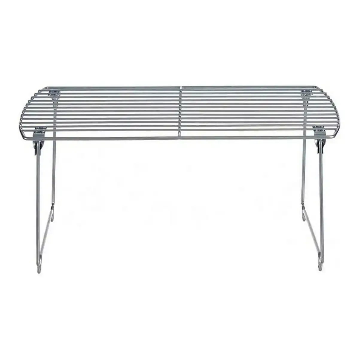 Tablette pliante metal argente 28 x 18 5 x 44 5 cm _3845. DIAYTAR COTE D'IVOIRE - L'Art du Shopping Distinctif. Naviguez à travers notre gamme soigneusement sélectionnée et choisissez des produits qui définissent votre mode de vie.