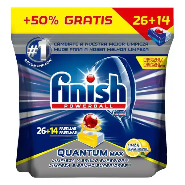 Tablettes pour lave vaisselle finish quantum citron 40 doses _3418. Bienvenue sur DIAYTAR COTE D'IVOIRE - Votre Destination Shopping à la Côte d'Ivoireaise. Explorez notre boutique en ligne et découvrez une gamme variée de produits qui capturent l'esprit du Côte d'Ivoire.