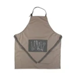 Tablier marron clair textile 80 x 70 cm _6143. DIAYTAR COTE D'IVOIRE - Votre Destination pour un Shopping Unique. Parcourez notre catalogue et trouvez des articles qui expriment votre singularité et votre style.