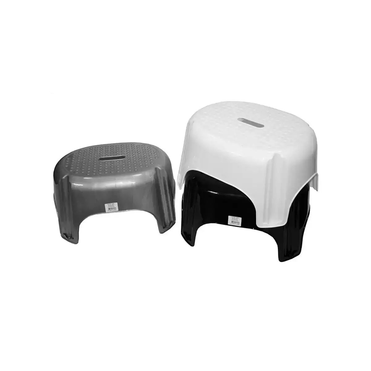 Tabouret 30 x 25 x 18 cm polypropylene_4555. DIAYTAR COTE D'IVOIRE - L'Art du Shopping Sublime. Naviguez à travers notre catalogue et choisissez parmi des produits qui ajoutent une touche raffinée à votre vie quotidienne.