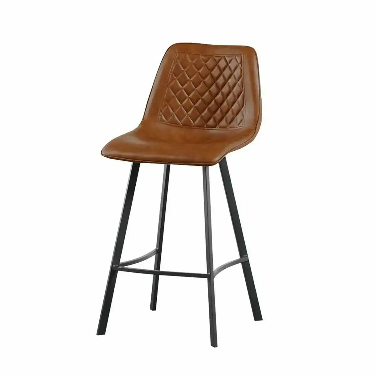 Tabouret dkd home decor 56 x 49 x 110 cm 49 x 49 x 110 cm noir metal polyurethane brun fonce_9844. DIAYTAR COTE D'IVOIRE - L'Art de Magasiner sans Frontières. Parcourez notre vaste sélection d'articles et trouvez tout ce dont vous avez besoin, du chic à l'authentique, du moderne au traditionnel.