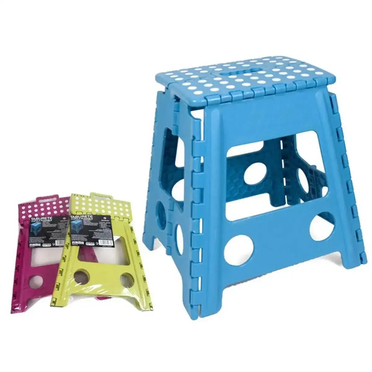 Tabouret pliant bensontools 80 kg multicouleur polypropylene 23 x 19 x 19 cm_9051. DIAYTAR COTE D'IVOIRE - Là où la Qualité se Marque d'une Touche Côte d'Ivoireaise. Naviguez à travers notre boutique en ligne et choisissez des produits qui allient excellence et tradition.