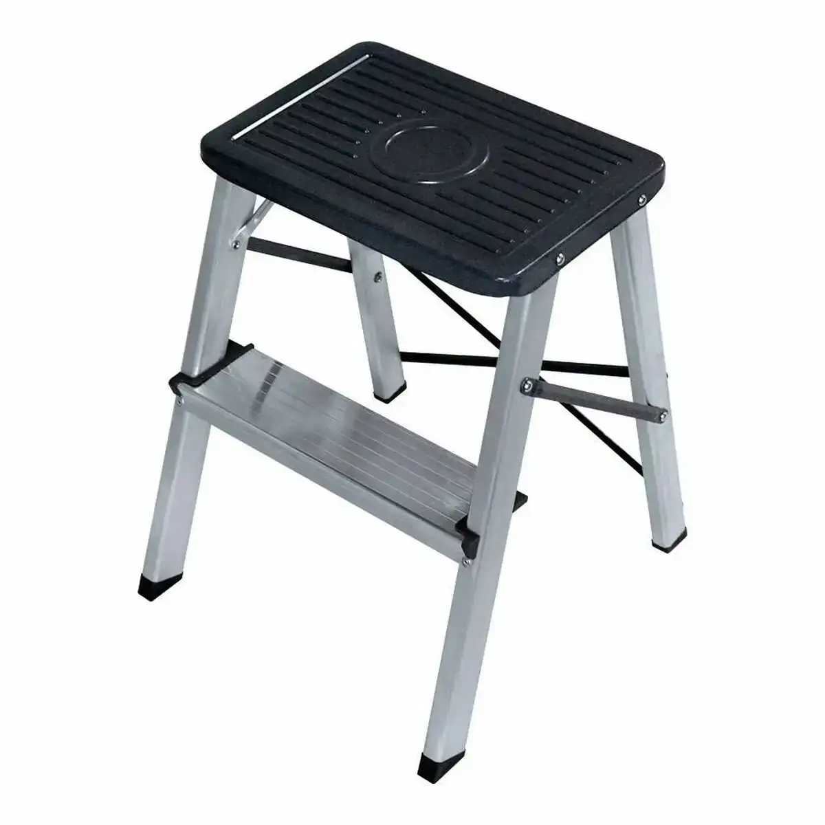 Tabouret pliant edm 38 x 14 x 60 cm aluminium_2175. DIAYTAR COTE D'IVOIRE - Où Chaque Détail Compte. Parcourez nos produits soigneusement sélectionnés et choisissez des articles qui correspondent à votre style et à vos valeurs.