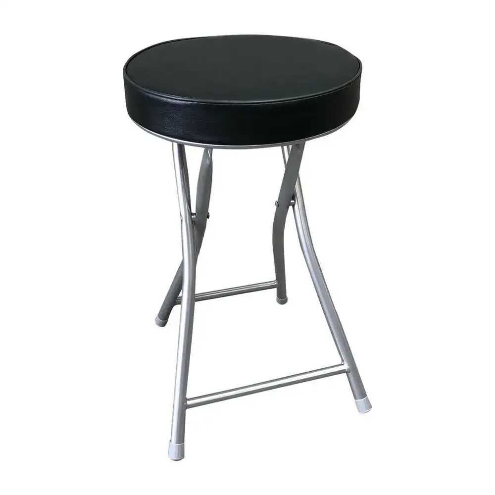Tabouret pliant versa noir cuir synthetique 30 x 50 x 30 cm _6148. Bienvenue dans l'univers captivant de DIAYTAR COTE D'IVOIRE - Votre Plateforme de Shopping Tout-en-Un. Parcourez notre boutique en ligne pour découvrir des produits uniques, allant des articles ménagers aux élégants accessoires de mode.