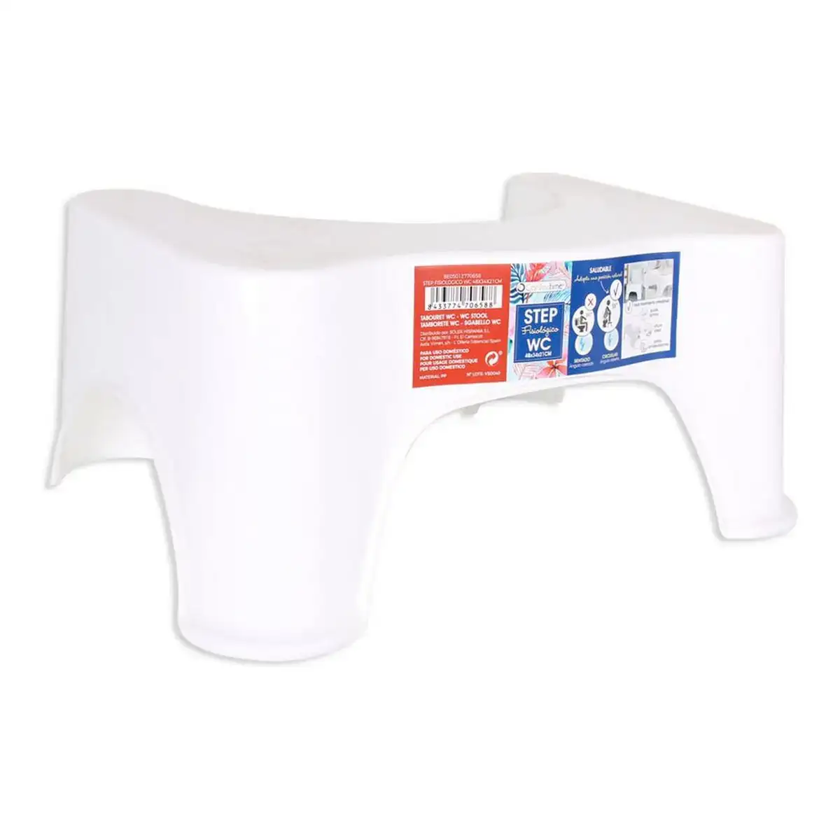 Tabouret step confortime 48 x 34 x 21 cm _5755. Bienvenue sur DIAYTAR COTE D'IVOIRE - Où le Shopping est une Affaire Personnelle. Découvrez notre sélection et choisissez des produits qui reflètent votre unicité et votre individualité.