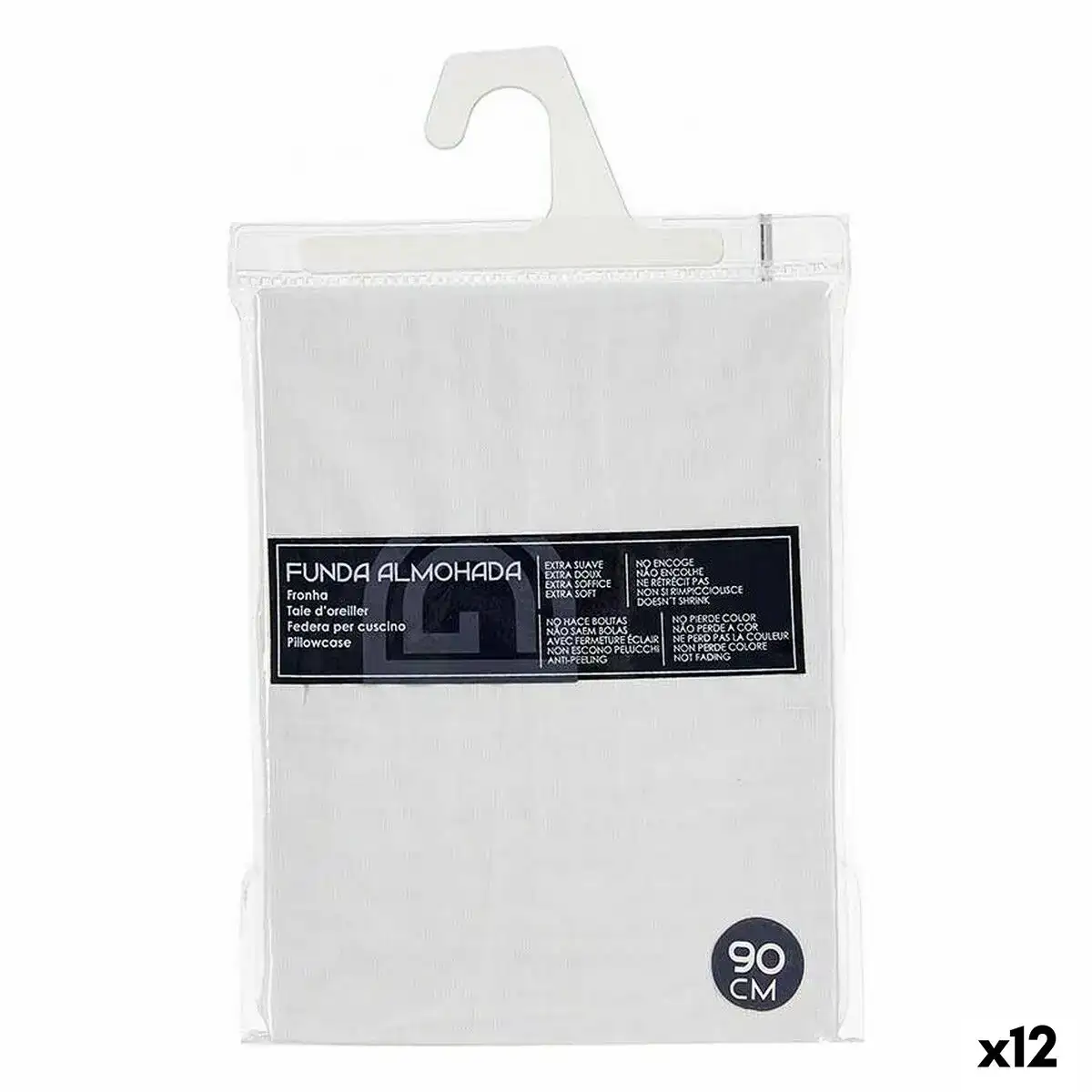 Taie d oreiller 45 x 0 3 x 90 cm blanc 12 unites _9941. DIAYTAR COTE D'IVOIRE - Votre Plateforme pour un Shopping Inspiré. Explorez nos offres variées et découvrez des articles qui stimulent votre créativité et embellissent votre vie.