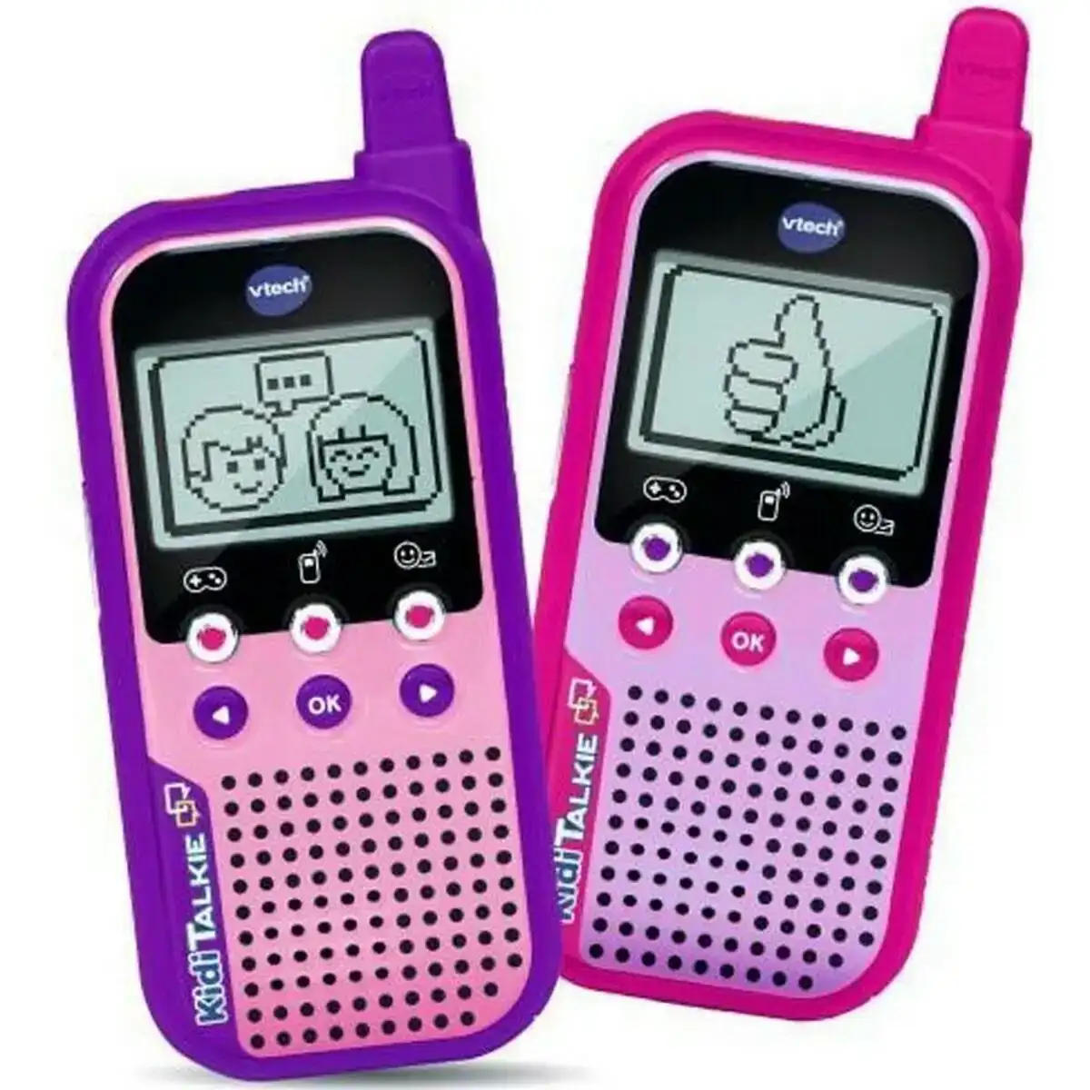 Talkie walkie vtech kidi talkie violet rose_5284. DIAYTAR COTE D'IVOIRE - Là où Chaque Achat a du Sens. Explorez notre gamme et choisissez des produits qui racontent une histoire, votre histoire.