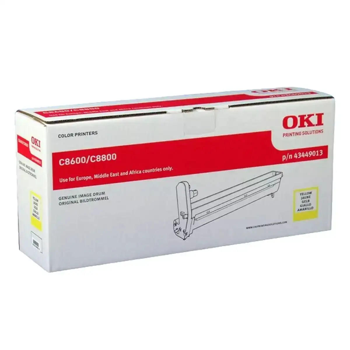 Tambour d imprimante oki 43449013 jaune_5935. DIAYTAR COTE D'IVOIRE - Votre Passage vers le Raffinement. Plongez dans notre univers de produits exquis et choisissez des articles qui ajoutent une touche de sophistication à votre vie.