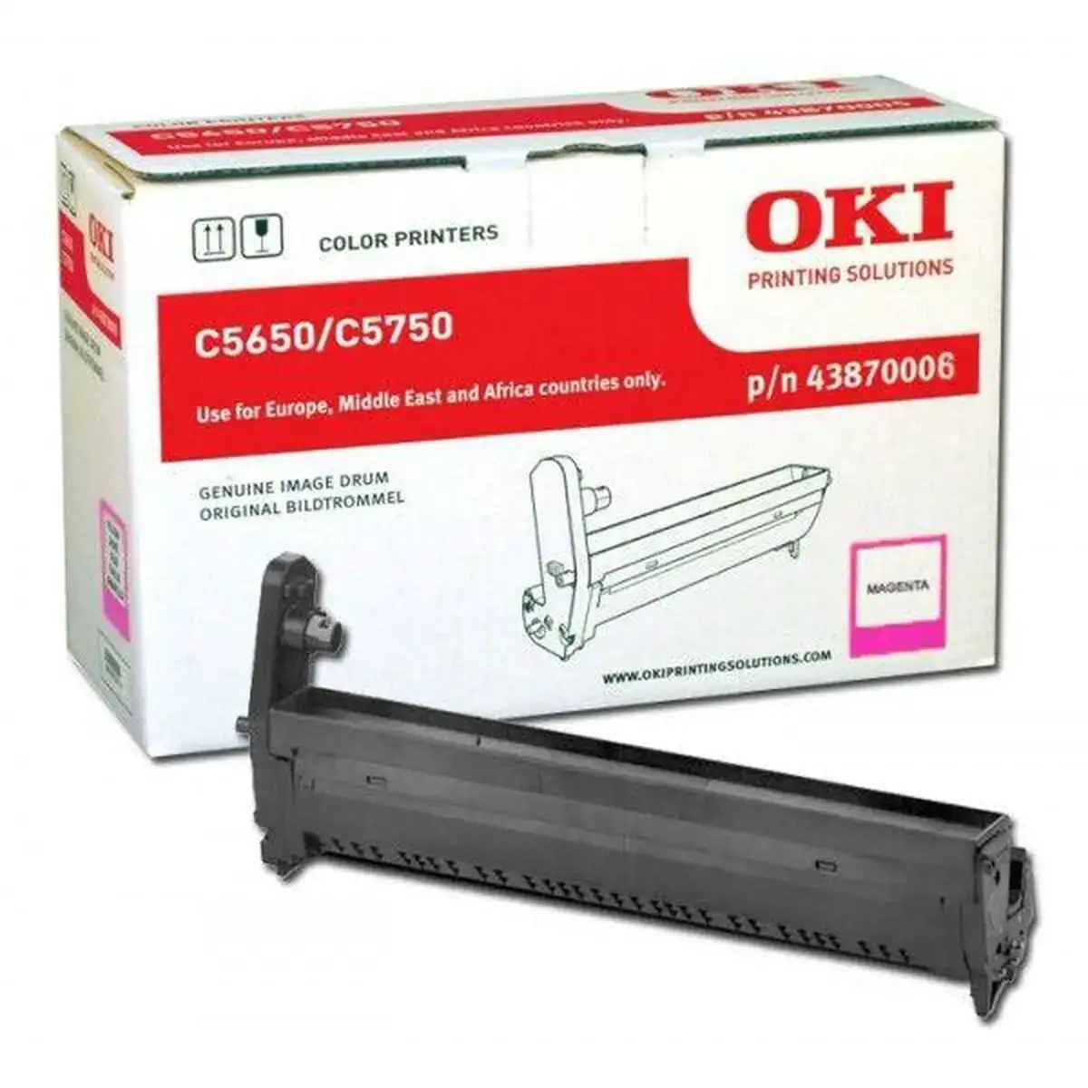 Tambour d imprimante oki 43870006 magenta_5285. DIAYTAR COTE D'IVOIRE - Où Votre Shopping Prend Vie. Explorez notre boutique en ligne pour trouver des articles qui vous ressemblent et qui ajoutent de l'éclat à votre quotidien.