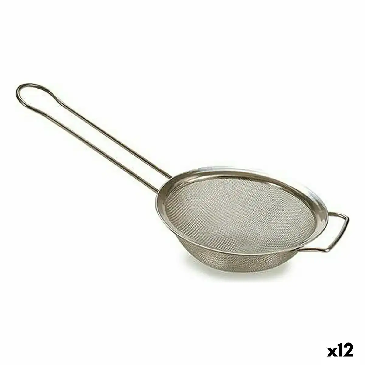 Tamis o 14 cm acier inoxydable 12 unites _9502. DIAYTAR COTE D'IVOIRE - Votre Destination pour un Shopping Inoubliable. Naviguez à travers notre catalogue et choisissez des produits qui vous marquent par leur originalité.