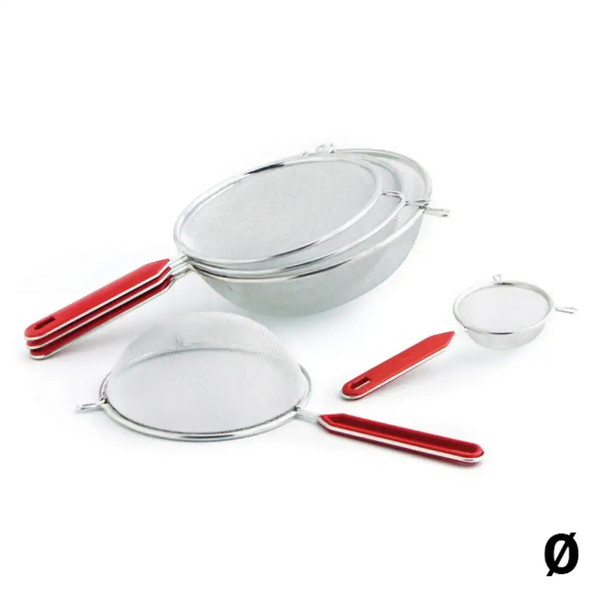 Tamis quid kitchen renova acier inoxydable_2230. DIAYTAR COTE D'IVOIRE - L'Équilibre Parfait entre Tradition et Modernité. Explorez notre collection pour trouver des produits qui incarnent la culture et la contemporanéité du Côte d'Ivoire.
