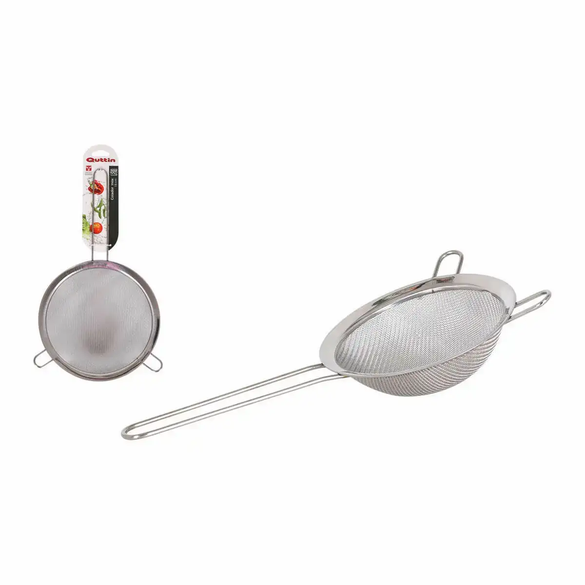 Tamis quttin acier inoxydable o 18 cm _5081. Bienvenue chez DIAYTAR COTE D'IVOIRE - Où Chaque Produit a son Histoire. Plongez dans notre sélection diversifiée et découvrez des articles qui racontent le riche patrimoine sénégalais.