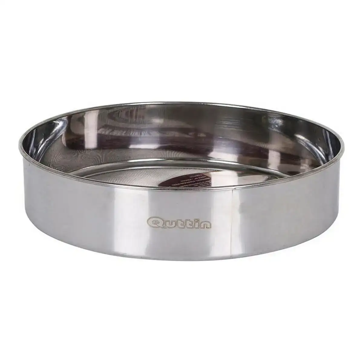 Tamis quttin argente acier inoxydable 18 x 4 5 cm _7450. DIAYTAR COTE D'IVOIRE - L'Artisanat à Portée de Clic. Découvrez notre boutique en ligne pour trouver des produits uniques qui célèbrent la créativité et l'artisanat sénégalais.