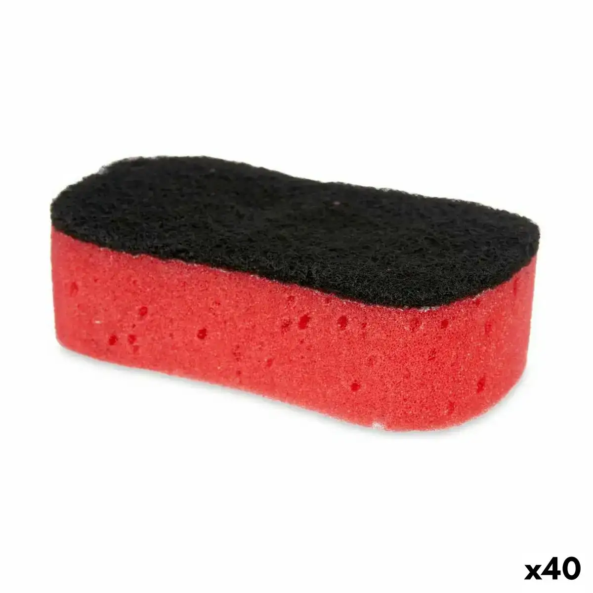 Tampon a recurer mousse rouge noir fibre abrasive 40 unites _2988. DIAYTAR COTE D'IVOIRE - Où Choisir Devient un Plaisir. Découvrez notre boutique en ligne et choisissez parmi une variété de produits qui satisferont tous vos besoins.