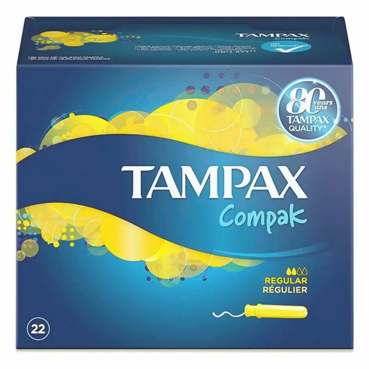 Tampons reguliers compak tampax tampax compak 22 uds 22 uds_1193. DIAYTAR COTE D'IVOIRE - Votre Passage vers le Chic et l'Élégance. Naviguez à travers notre boutique en ligne pour trouver des produits qui ajoutent une touche sophistiquée à votre style.
