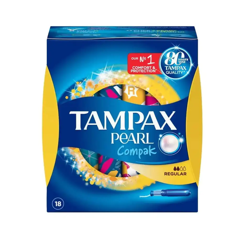 Tampons reguliers pearl compak tampax 16 uds _1946. Bienvenue chez DIAYTAR COTE D'IVOIRE - Où Chaque Produit a son Histoire. Découvrez notre sélection unique et trouvez des articles qui racontent la richesse culturelle et artistique du Côte d'Ivoire.
