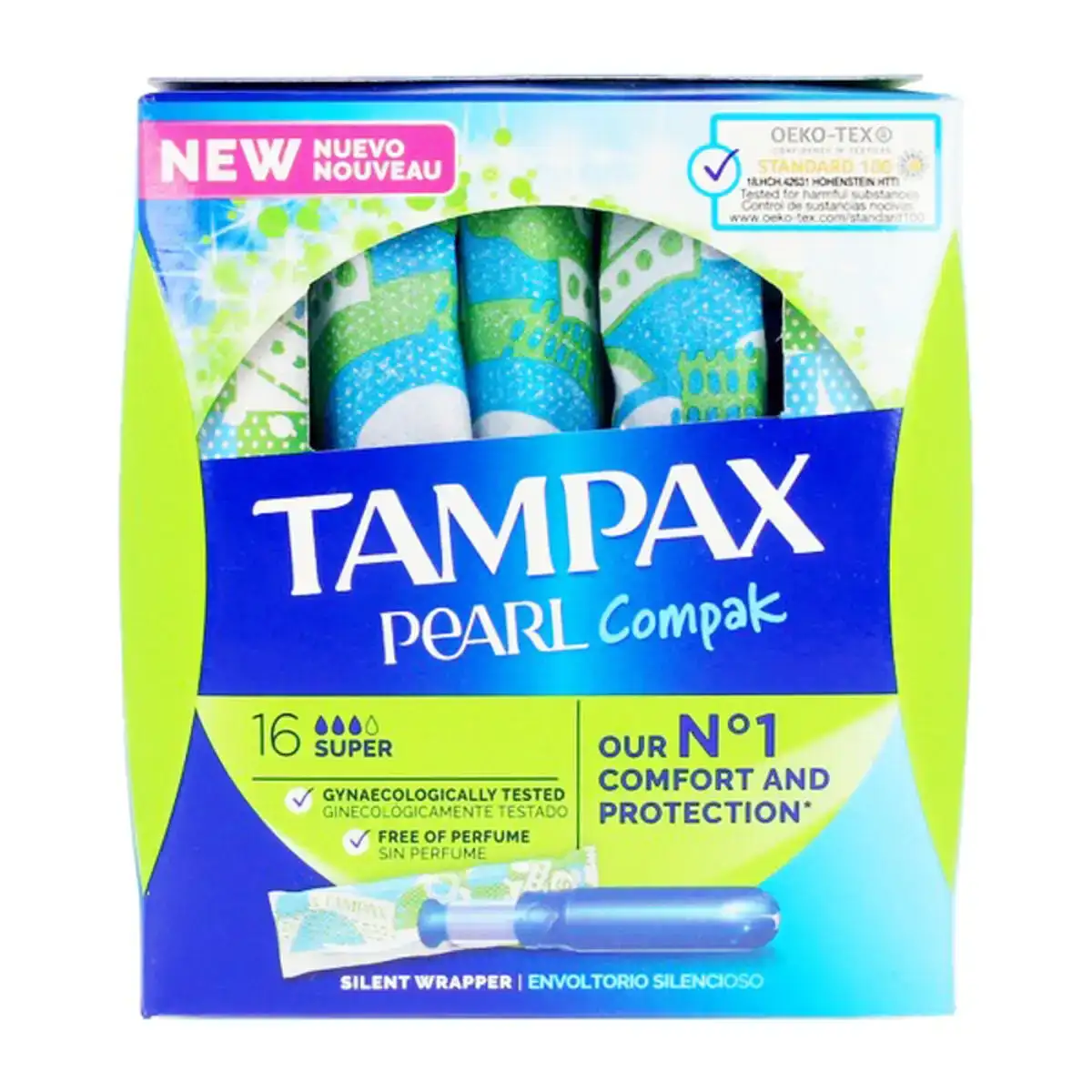 Tampons super pearl tampax tampax pearl compak 18 uds 18 uds_7252. Bienvenue chez DIAYTAR COTE D'IVOIRE - Où Chaque Objet a son Histoire. Découvrez notre sélection méticuleuse et choisissez des articles qui racontent l'âme du Côte d'Ivoire.