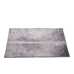 Tapis 100 x 150 cm blanc gris_7660. DIAYTAR COTE D'IVOIRE - Là où la Beauté Rencontre la Fonctionnalité. Parcourez notre sélection pour trouver des produits qui allient esthétique et praticité, pour un quotidien sublimé.