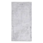 Tapis 80 x 150 cm gris polyester coton_6561. DIAYTAR COTE D'IVOIRE - Votre Destination pour un Shopping Unique. Parcourez notre catalogue et trouvez des articles qui vous inspirent et vous édifient.