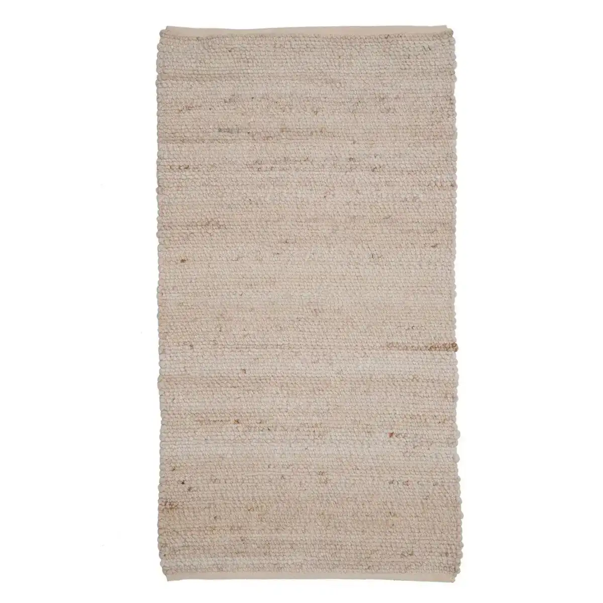 Tapis 80 x 150 cm tissu synthetique creme_7887. DIAYTAR COTE D'IVOIRE - L'Art du Shopping Éclairé. Naviguez à travers notre plateforme intuitive et découvrez une variété d'articles soigneusement sélectionnés pour répondre à vos besoins et à vos envies.