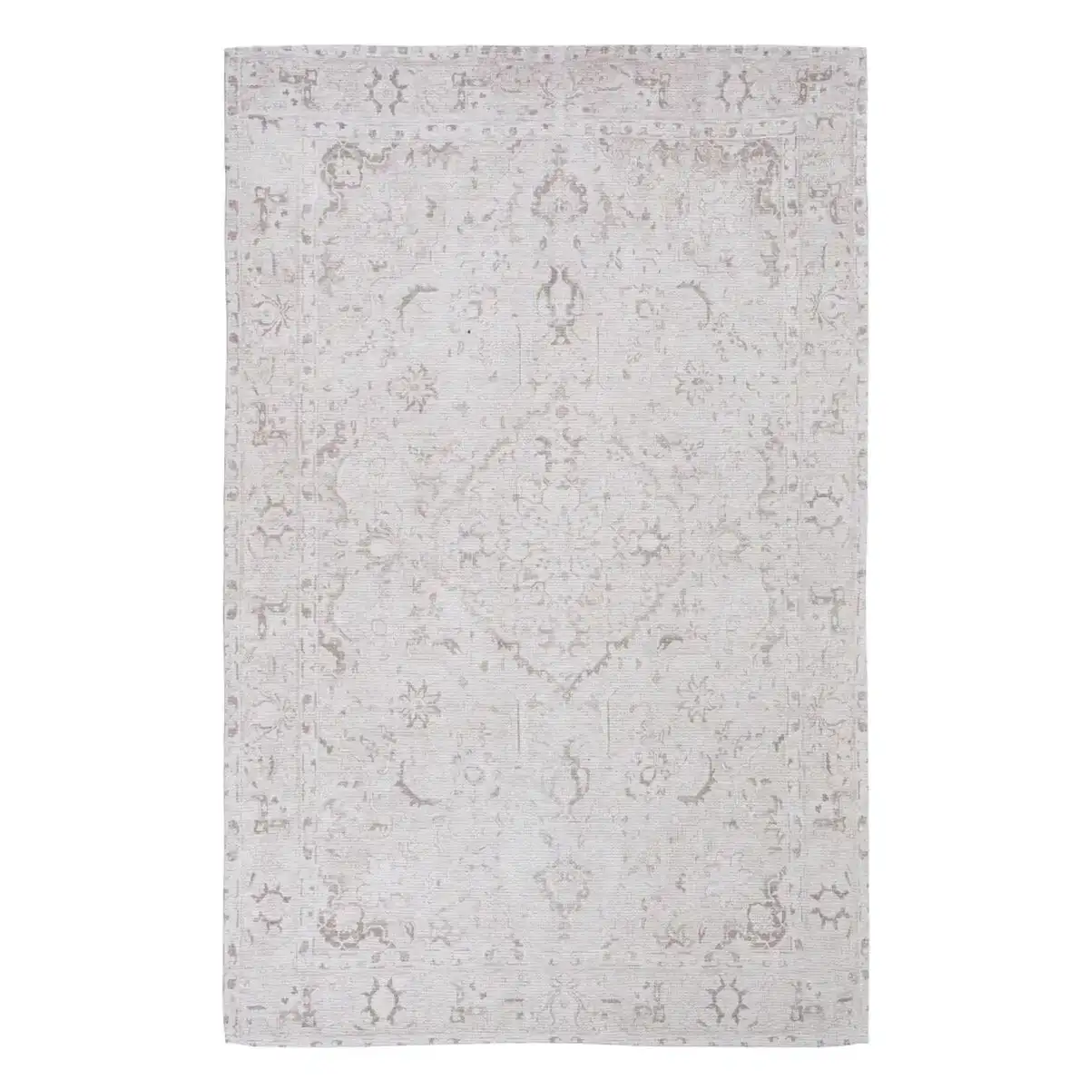 Tapis coton taupe 160 x 230 cm_1686. DIAYTAR COTE D'IVOIRE - Où Votre Shopping Prend Vie. Explorez notre boutique en ligne pour trouver des articles qui vous ressemblent et qui ajoutent de l'éclat à votre quotidien.