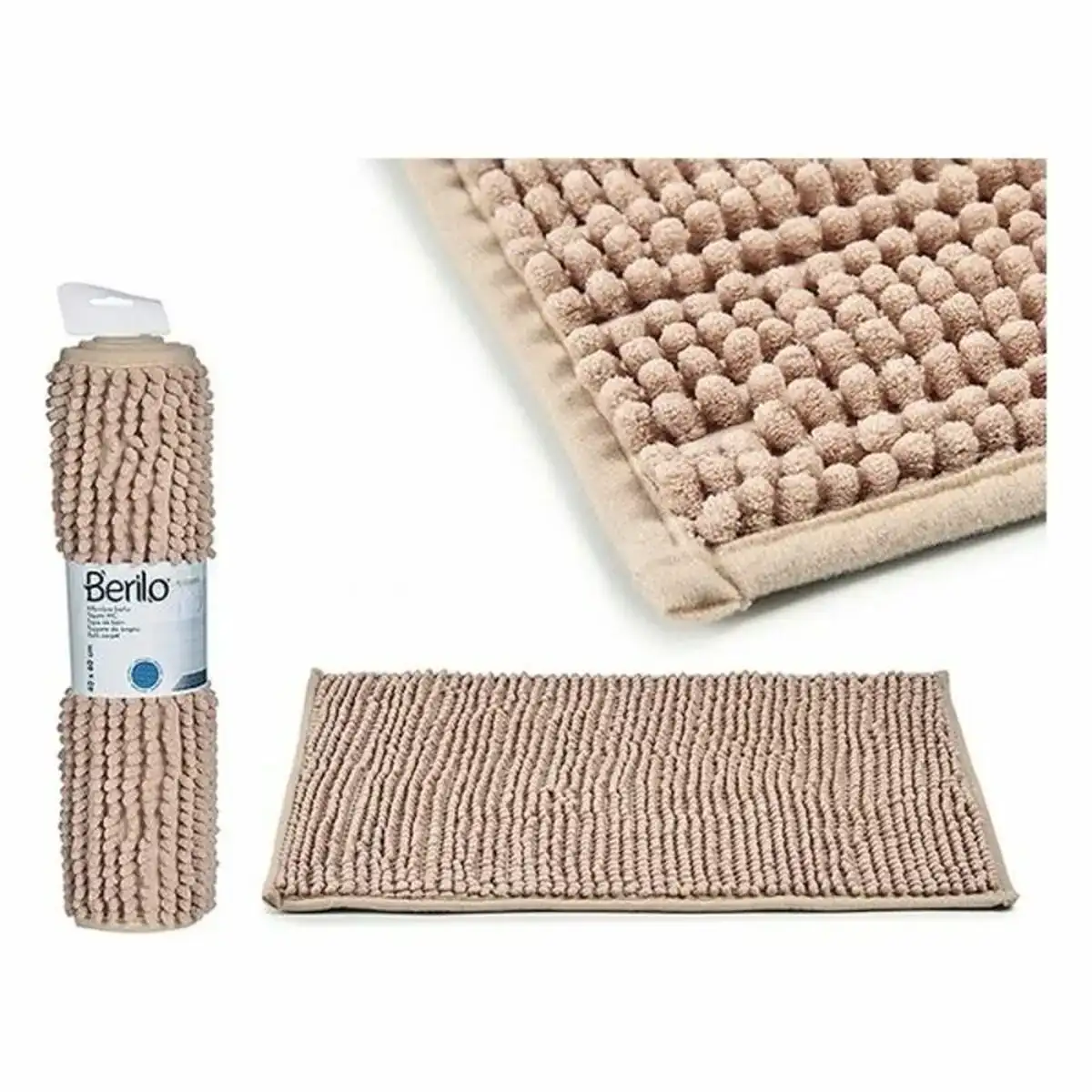 Tapis de bain antiderapant 40 x 2 x 60 cm _1048. DIAYTAR COTE D'IVOIRE - Votre Escapade Shopping Virtuelle. Explorez notre boutique en ligne et dénichez des trésors qui évoquent la culture et le savoir-faire sénégalais, un clic à la fois.