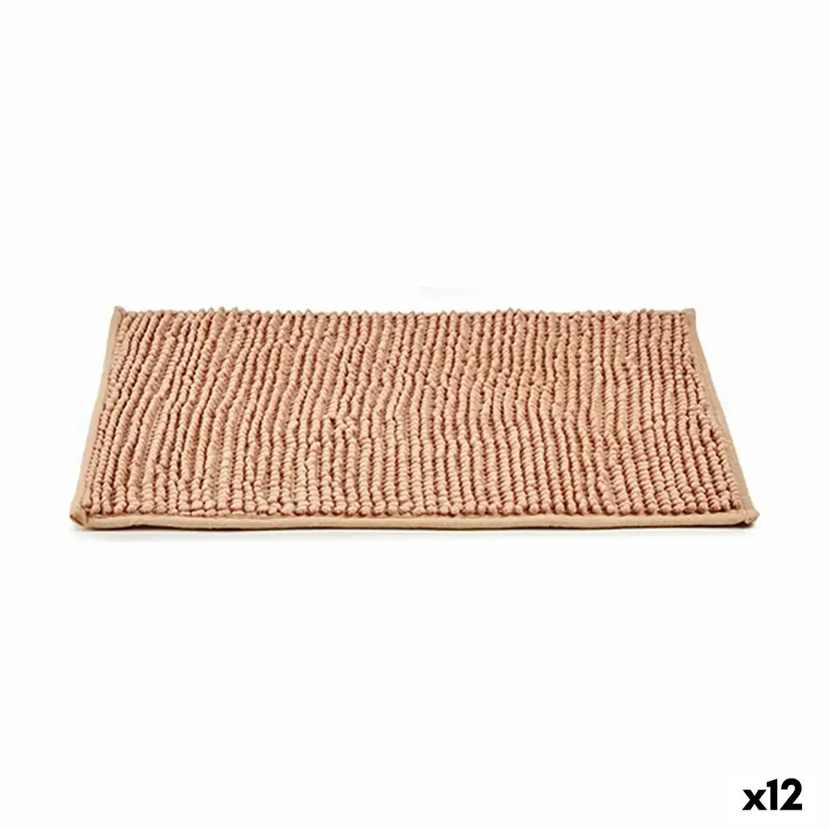 Tapis de bain beige 40 x 2 x 60 cm 12 unites _9490. DIAYTAR COTE D'IVOIRE - L'Art de Magasiner sans Frontières. Parcourez notre vaste sélection d'articles et trouvez tout ce dont vous avez besoin, du chic à l'authentique, du moderne au traditionnel.