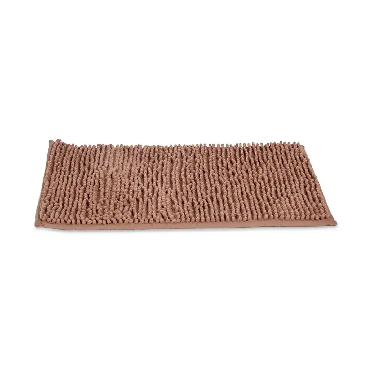 Tapis de bain marron polyester 60 x 40 x 2 _1435. DIAYTAR COTE D'IVOIRE - Où Choisir est un Acte d'Amour pour le Côte d'Ivoire. Explorez notre boutique en ligne et choisissez des articles qui célèbrent la culture et l'artisanat du pays.