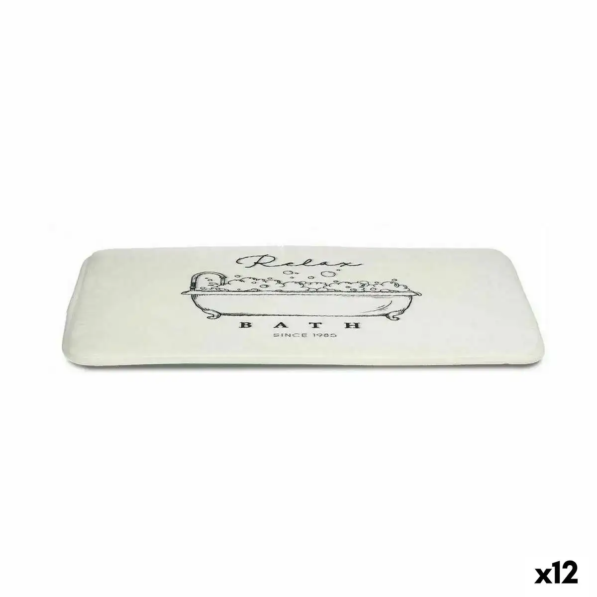 Tapis de bain relax bath blanc 40 x 1 5 x 60 cm 12 unites _2801. Entrez dans l'Univers de DIAYTAR COTE D'IVOIRE - Où Choisir est un Voyage. Explorez notre gamme diversifiée et trouvez des articles qui répondent à tous vos besoins et envies.
