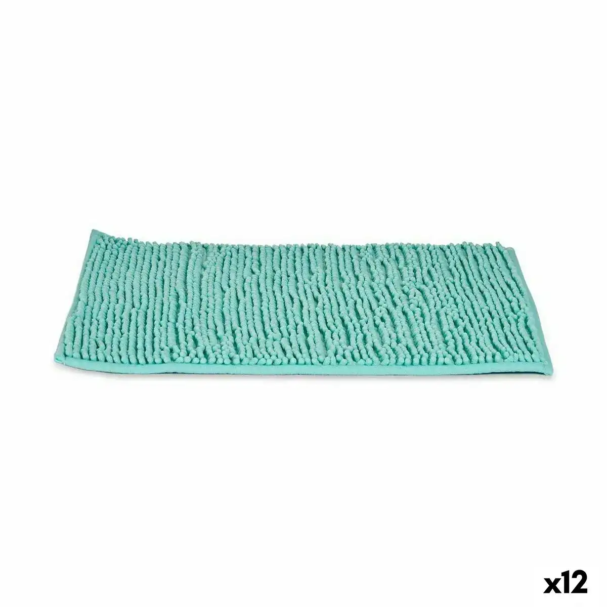 Tapis de bain turquoise 59 x 40 x 2 5 cm 12 unites _9914. DIAYTAR COTE D'IVOIRE - Où Choisir est une Célébration de l'Artisanat Local. Découvrez notre boutique en ligne et choisissez des produits qui incarnent la passion des artisans sénégalais.