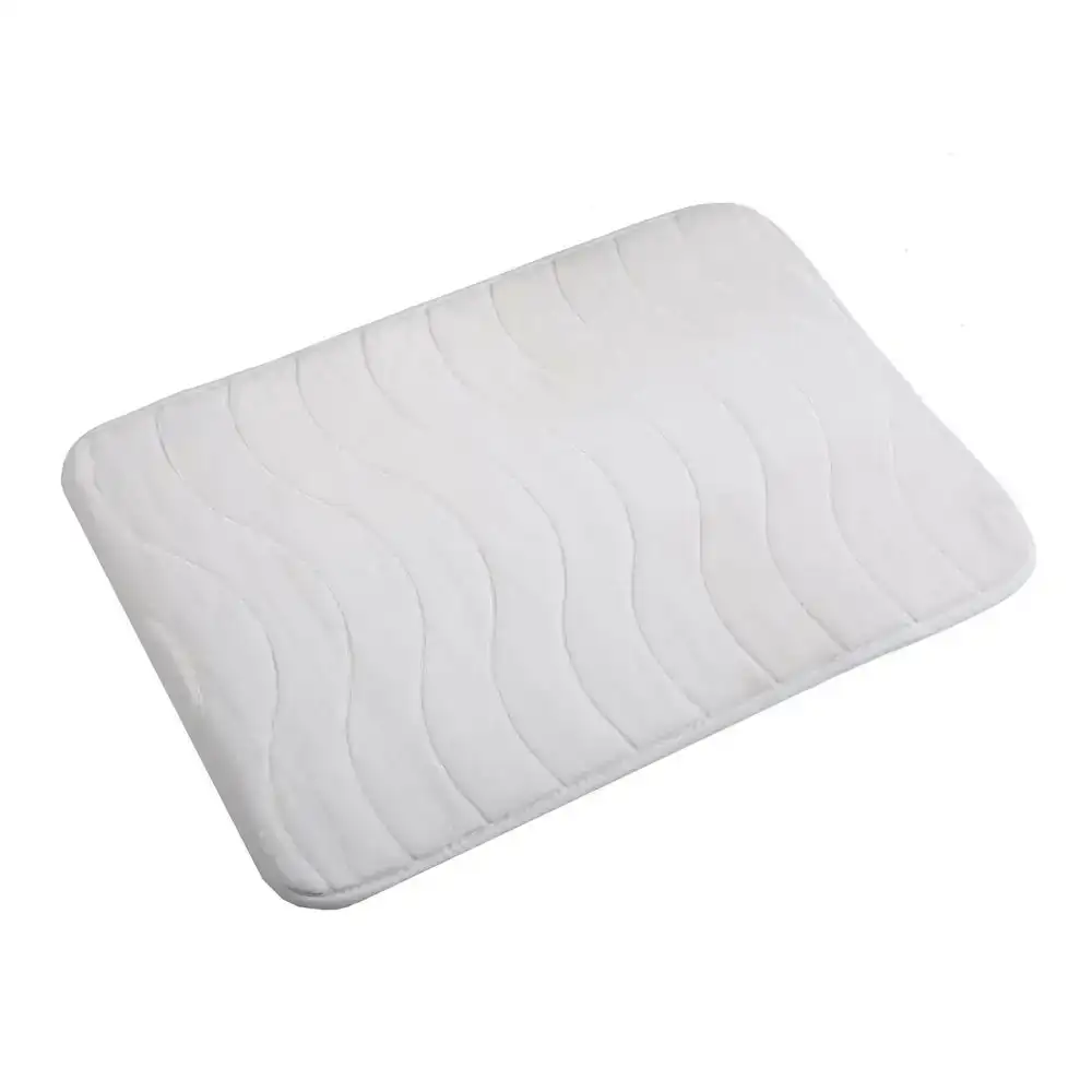 Tapis de bain versa fernie blanc coton 40 x 60 cm _5055. DIAYTAR COTE D'IVOIRE - Où Choisir est une Découverte. Parcourez notre catalogue et trouvez des articles qui éveillent votre curiosité et enrichissent votre expérience shopping.
