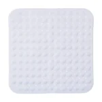 Tapis de douche antiderapant 5five blanc pvc 55 x 55 cm _2572. DIAYTAR COTE D'IVOIRE - Votre Pass vers la Découverte. Explorez notre boutique en ligne et plongez dans un voyage à travers des produits authentiques et contemporains, tous réunis sous un même toit.