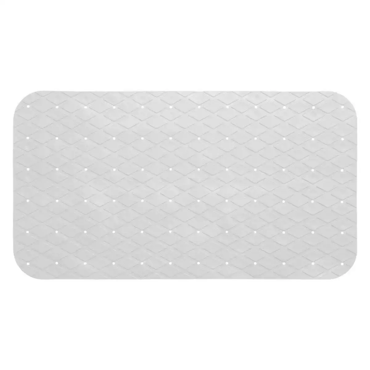 Tapis de douche antiderapant 5five blanc pvc 69 x 39 cm _2237. DIAYTAR COTE D'IVOIRE - Votre Destination Shopping de Confiance. Naviguez à travers notre boutique en ligne et profitez d'une sélection soigneusement choisie de produits qui répondent à toutes vos exigences.