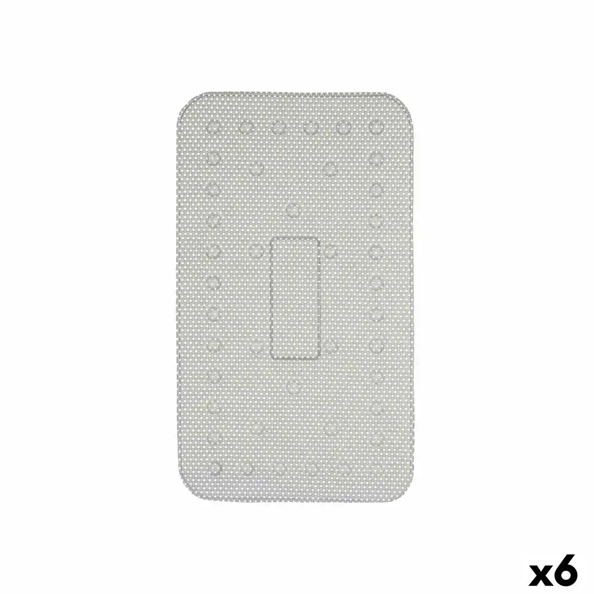 Tapis de douche antiderapant gris pvc 69 3 x 40 x 1 cm 6 unites _4333. Bienvenue sur DIAYTAR COTE D'IVOIRE - Là où Chaque Objet a une Âme. Plongez dans notre catalogue et trouvez des articles qui portent l'essence de l'artisanat et de la passion.